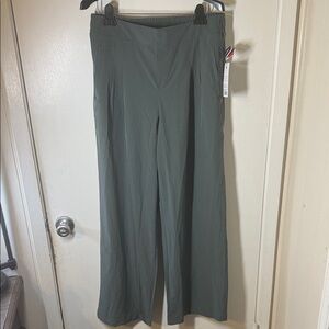 Apana Olive Wide Leg Pants